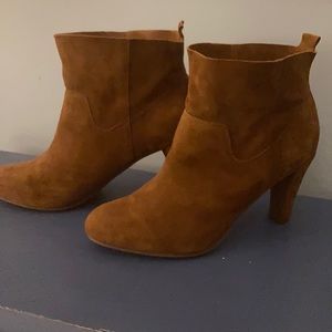 Sole Society suede booties.